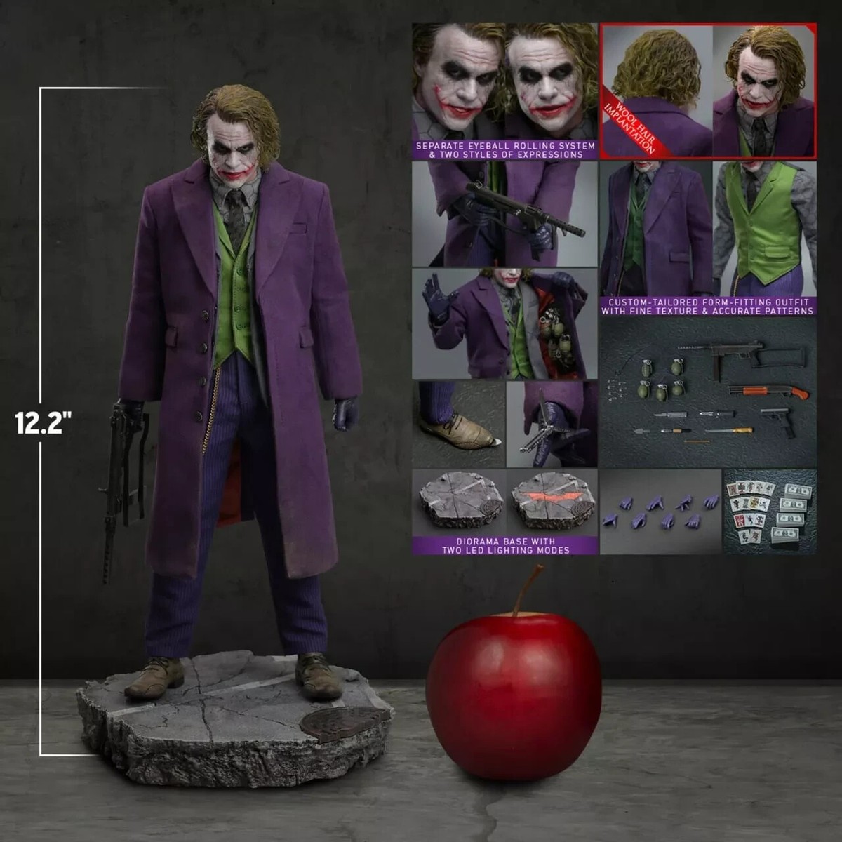 1/6 Hot Toys DX33AE The Joker The Dark Knight Trilogy Artisan