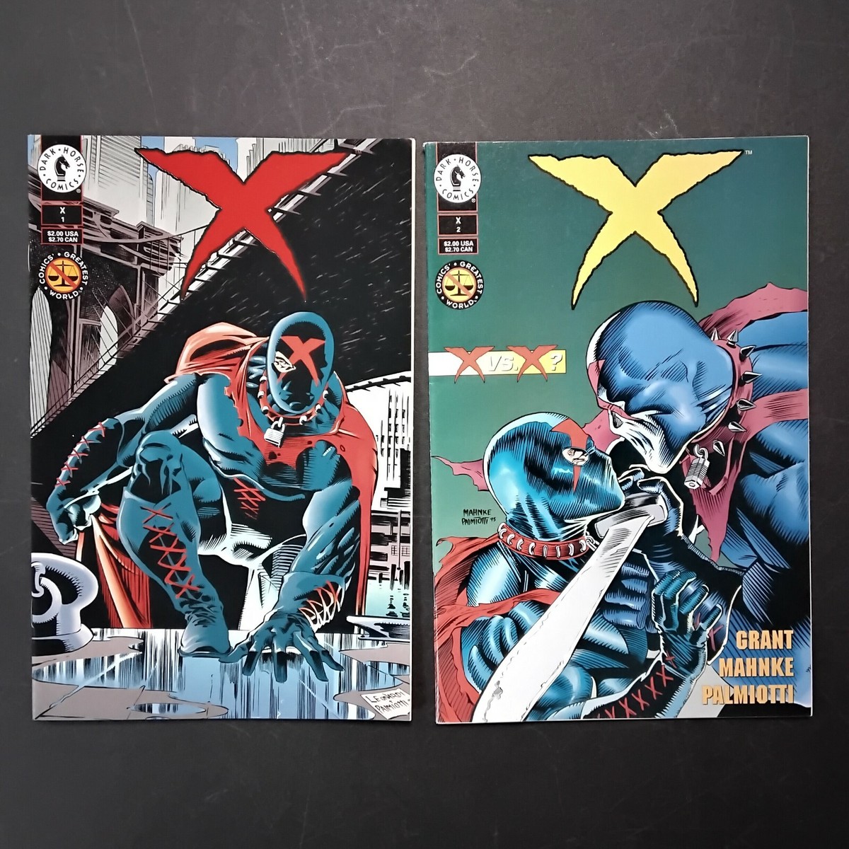 1994 DARK HORSE COMIC'S GREATEST WORLD: X #1 & #2 | eBay