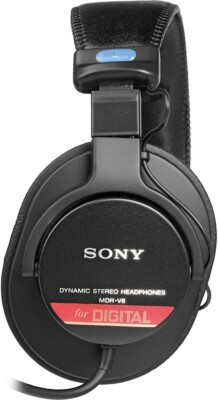 Sony MDR-V6 Over the Ear Headphones - Black for sale online | eBay