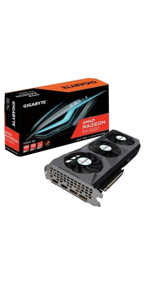 GIGABYTE Radeon RX 6600 EAGLE 8GB GDDR6 Graphics Card | eBay