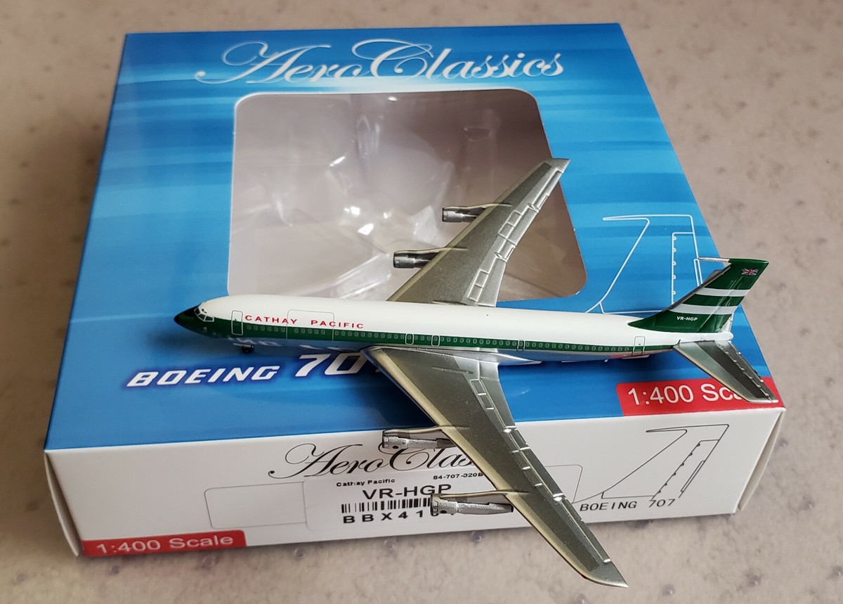 AeroClassics 707-320 Cathay Pacific VR-HGP in 1:400 | eBay