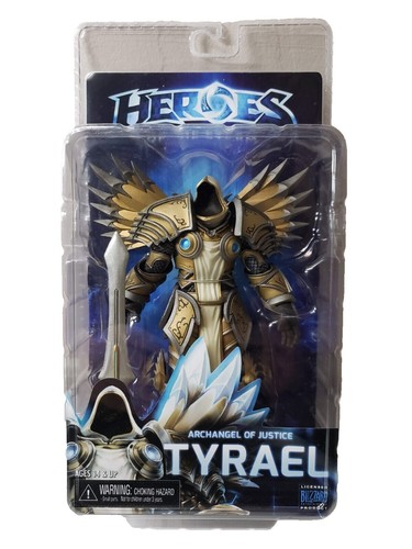 NECA Heroes of The Storm Series 1&2 Set Illidan Nova Tyrael Arthas