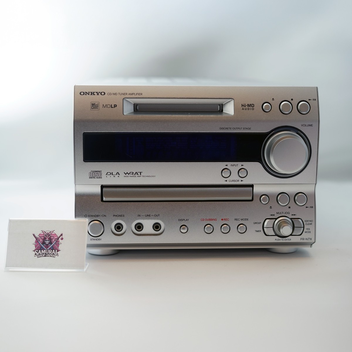 Onkyo FR-N7X CD MD Tuner Amplifier Hi-MD MiniDisc Audio System