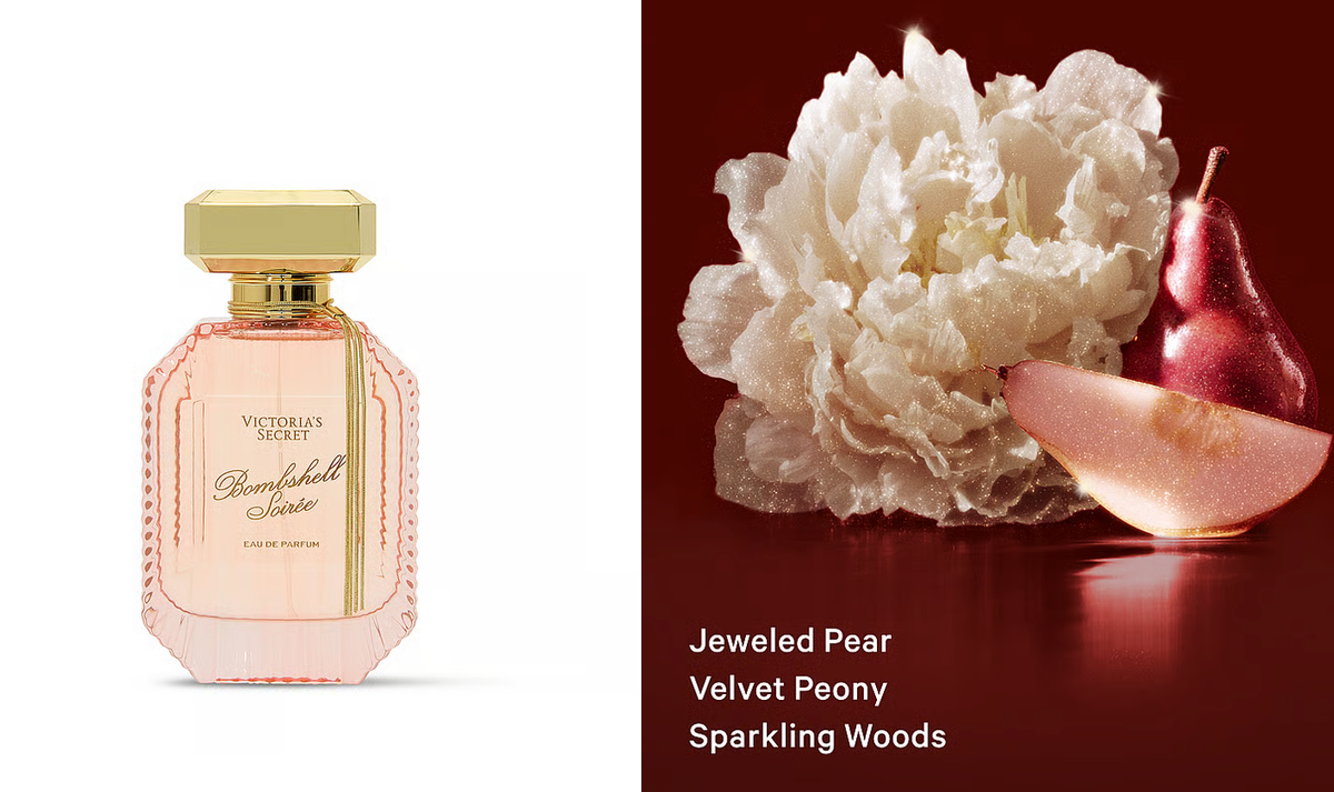 Victoria's Secret Bombshell Soirée Eau De Parfum 3.4 Oz Brand New