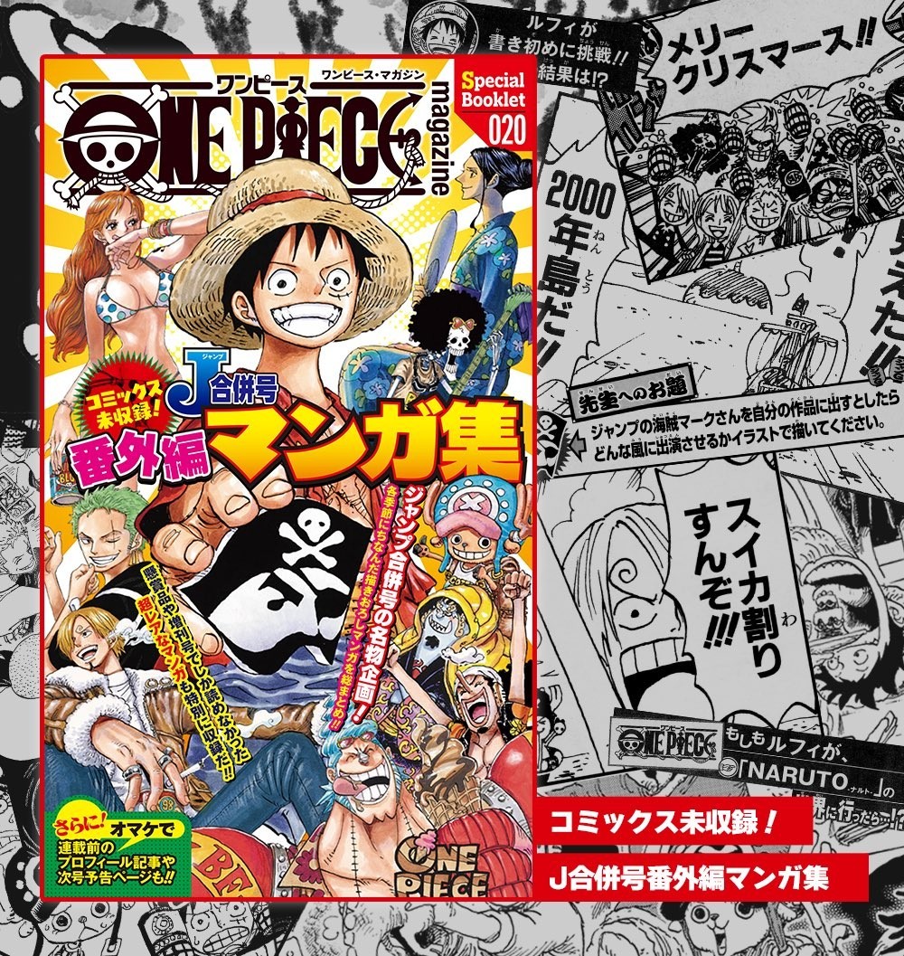 One Piece Magazine Vol. 20 Sp Feature: Shonen Jump & ONE PIECE