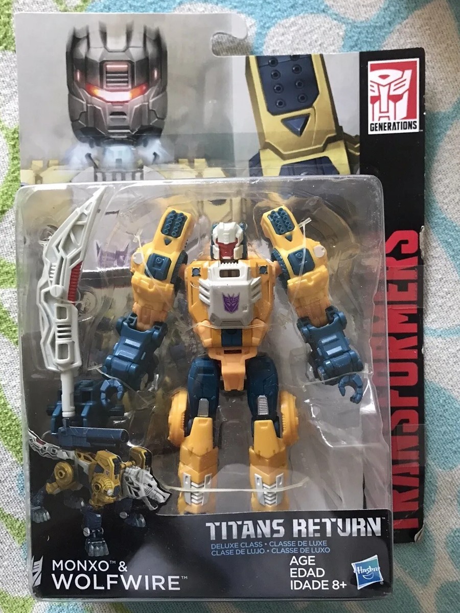 Transformers Titans Return Deluxe Wolfwire 2017 Weirdwolf Sealed