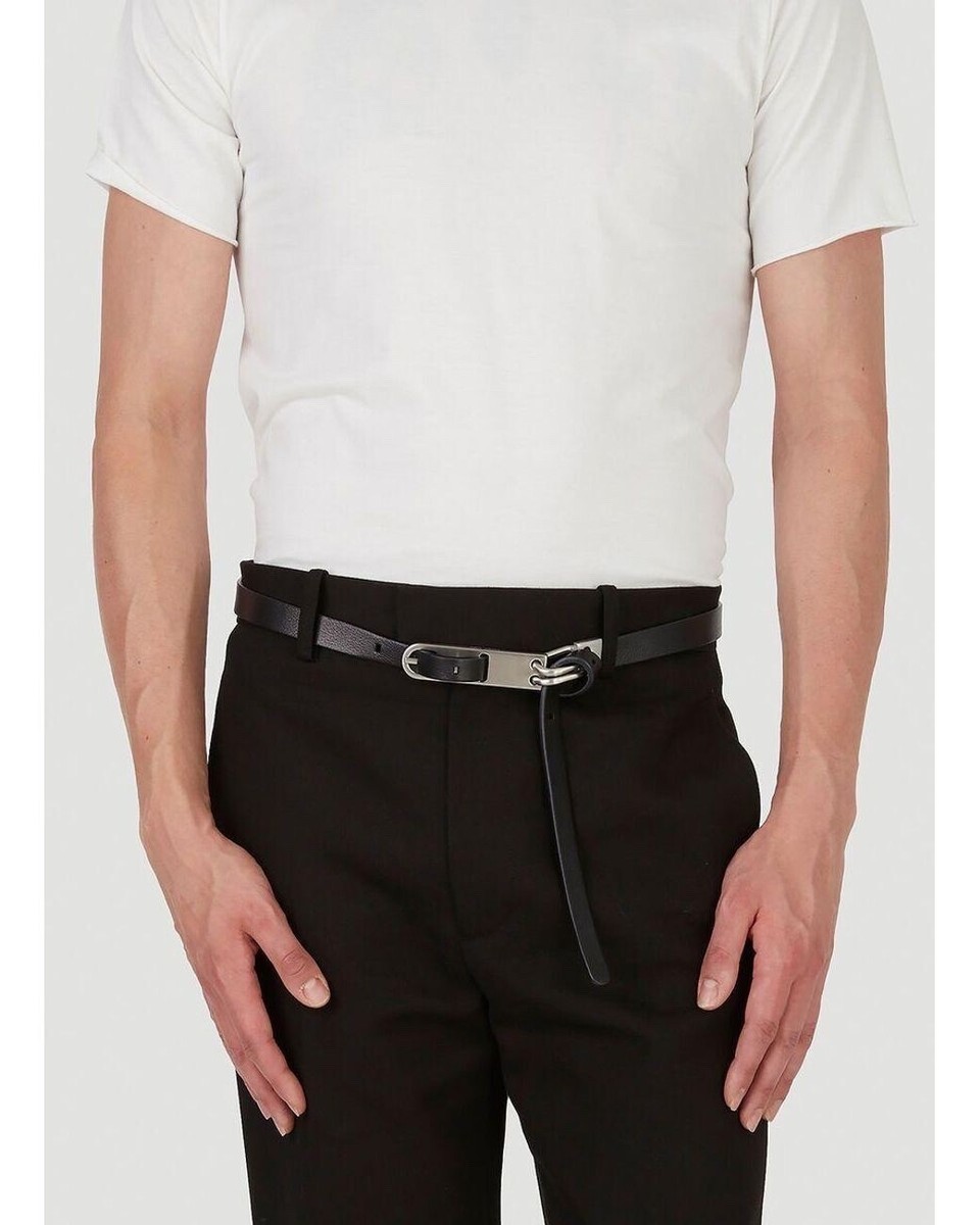 New In Box Rick Owens TECUATL RUNWAY EXTRA LONG! Black Bull Tongue