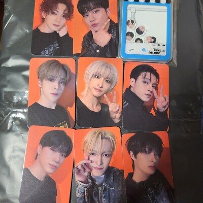 ATEEZ LUCKYDRAW PHOTOCARD Wonderwall Edition TAKE BITEEZ Acrylic