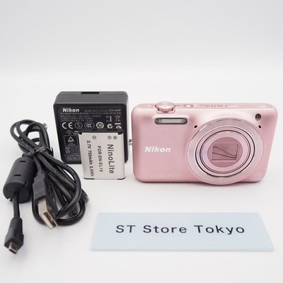 Near Mint] Nikon COOLPIX S6600 Pink 16.0MP Digital Camera w