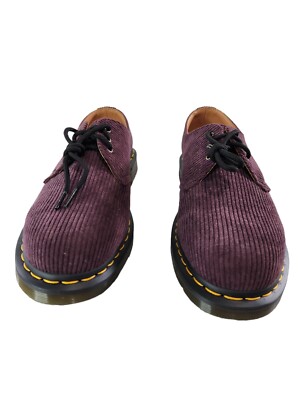 Dr. Doc Martens 1461 Duchess Corduroy Oxfords - Oxblood - LA004