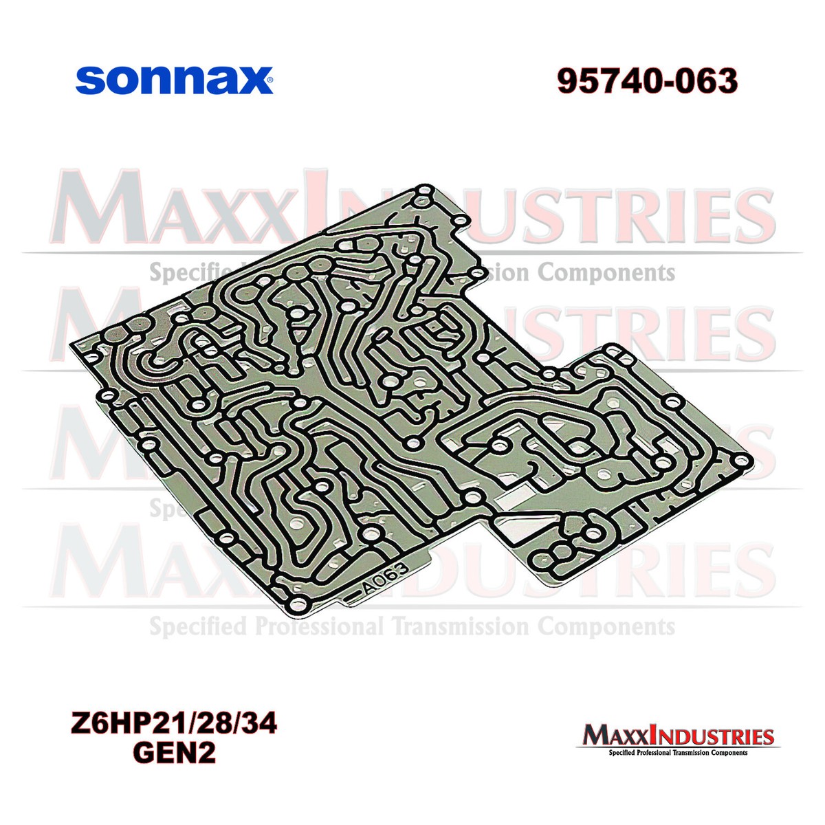 Sonnax 95740-063 Transmission Separator Plate, Gen 2, Codes: A063