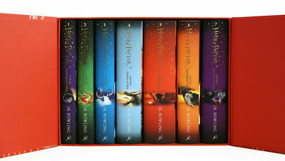 Harry Potter Complete 7 Book Set by J.K. Rowling Kids Hardback