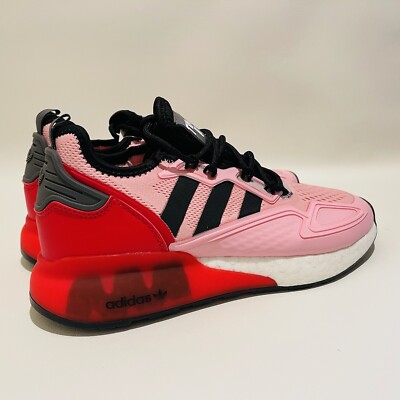 Adidas x Ninja ZX 2K Boost Men's Athletic Sneaker Pink Black