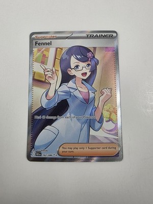 Pokemon TCG - Fennel - 162/086 - SV: Black Bolt Pack Fresh! NM/M