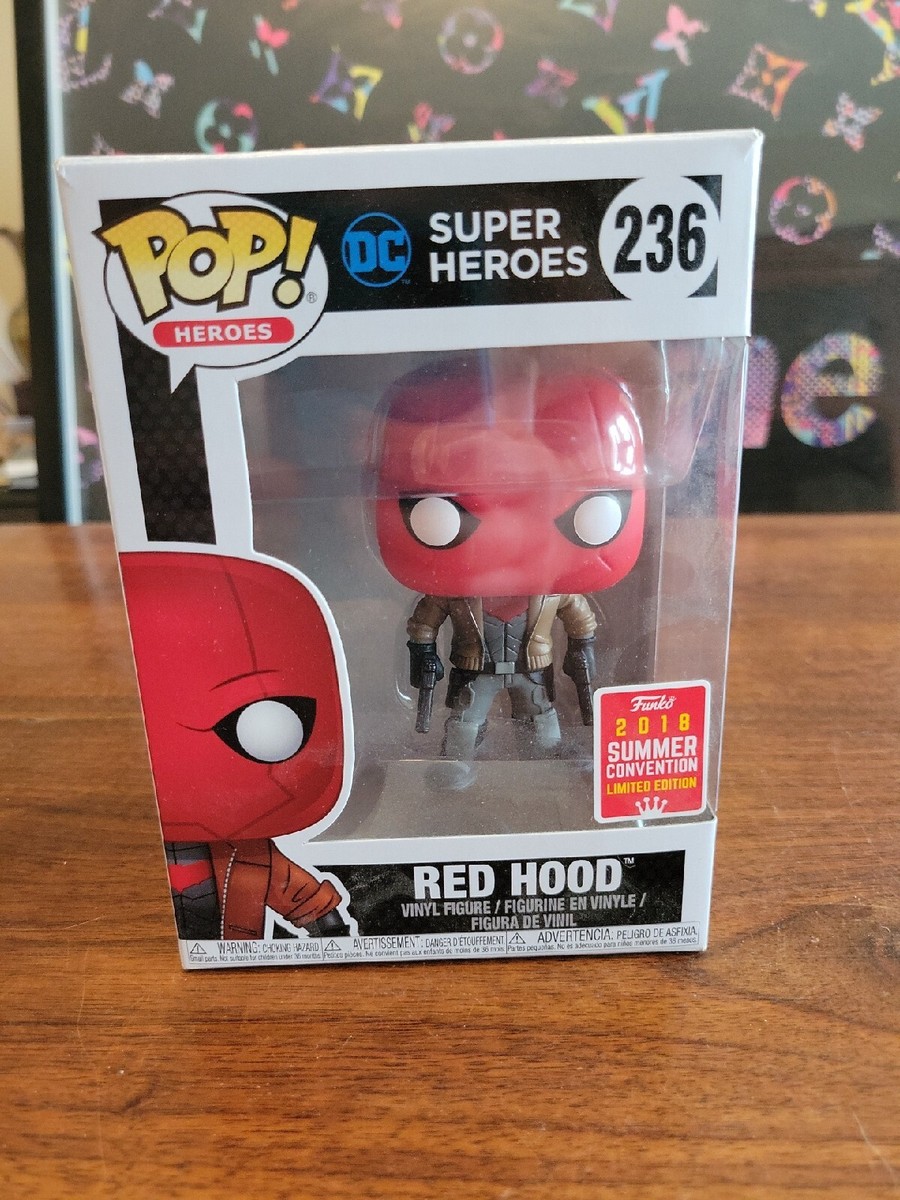 Funko Pop! Red Hood (Jason Todd) #236 Official Sticker 2018 SDCC