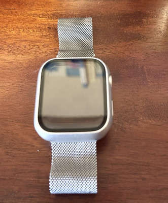Apple Watch Series 7 45mm aluminum & ceramic case Ion X Glass GPS