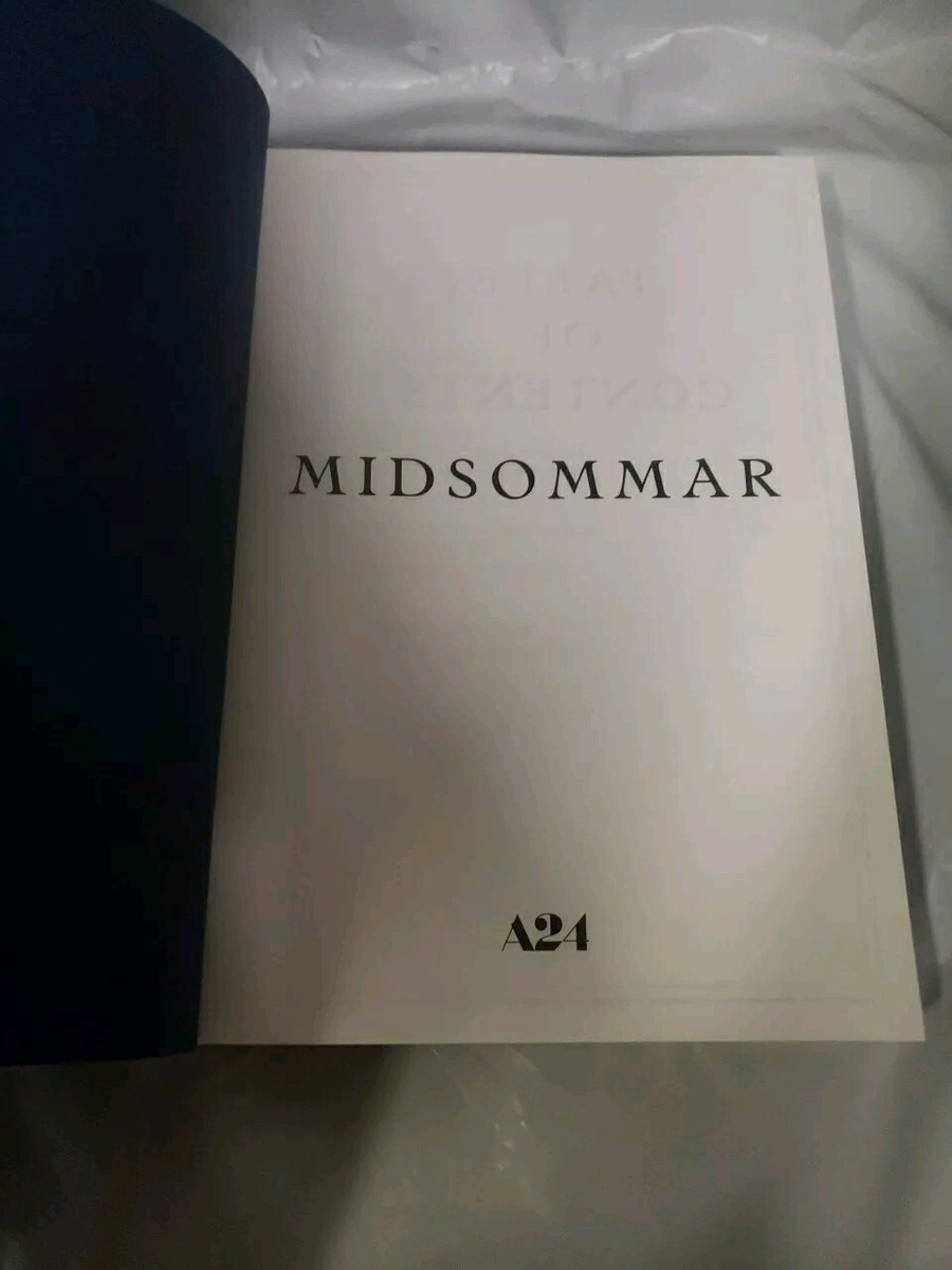 A24 Midsommar ScreenPlay Book 010 Limited Edition Ari Aster
