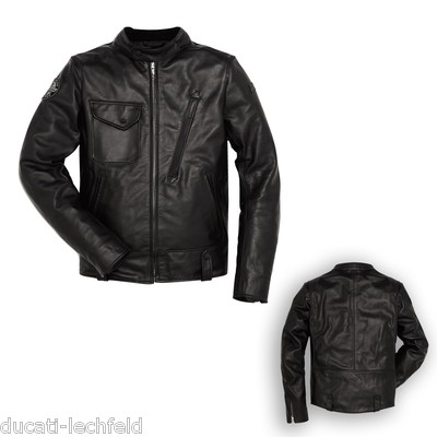 Ducati Dainese Scrambler Café Racer Leather Jacket New %% | eBay