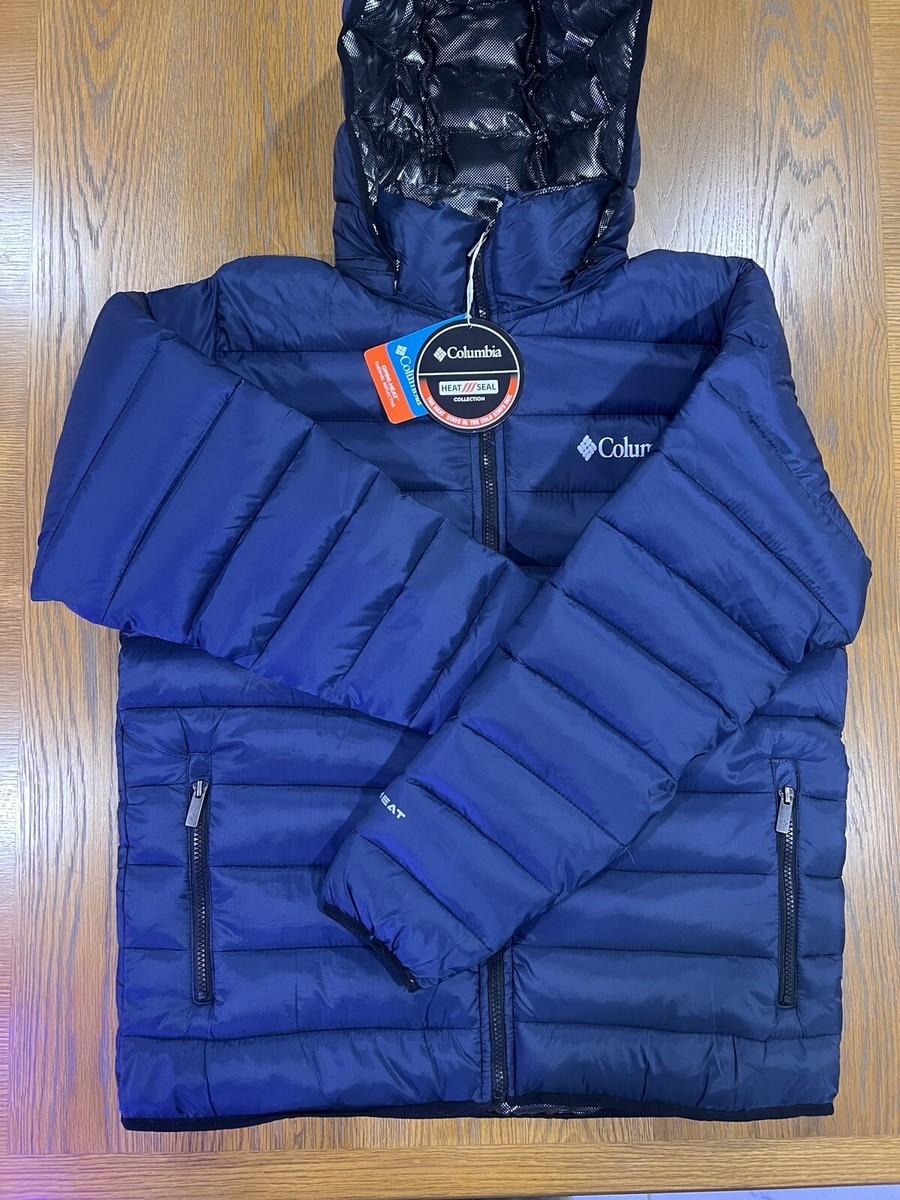 Columbia - Mens Down Puffer Jacket W/ Removable Hood. Omni-Heat