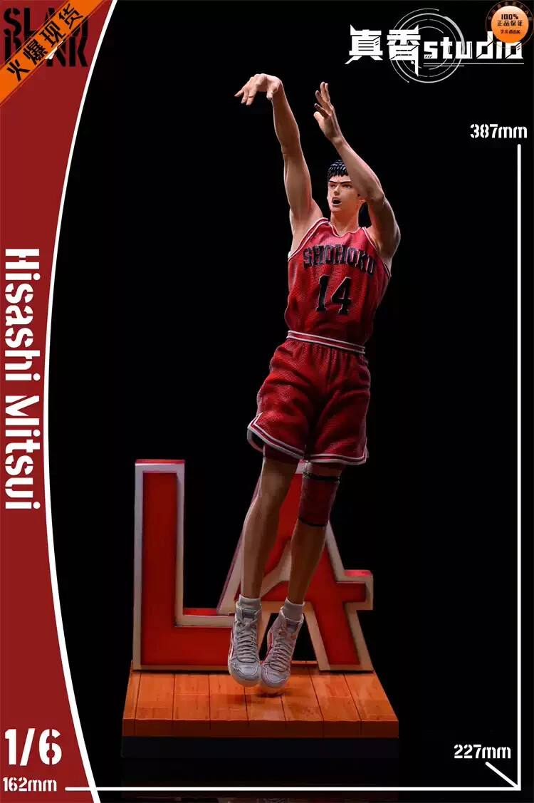 ZX Studio Slam Dunk 1/6 Scale Hisashi Mitsui Resin Model In Stock