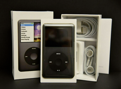 NEW Apple iPod Classic 6th Generation 80GB Black MP3 Player