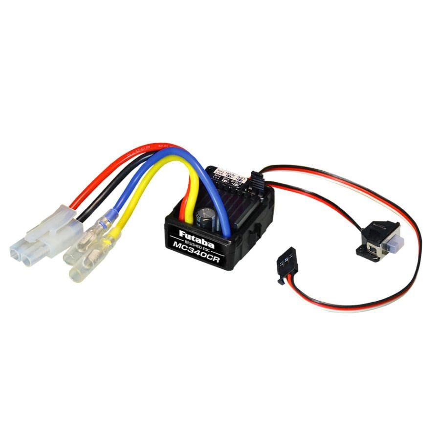 FUTABA MC340CR Brush motor ESC (speed controller) | eBay