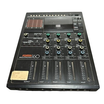 Untested*Fostex Multitracker 160 Recorder Mixer JAPAN FOSTEX | eBay