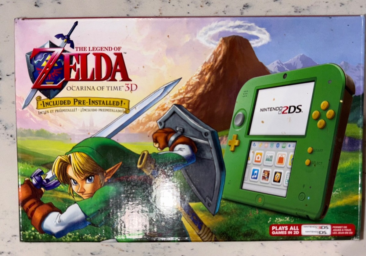 Nintendo 2DS System Zelda: Ocarina of Time - Link Edition [2DS 3DS