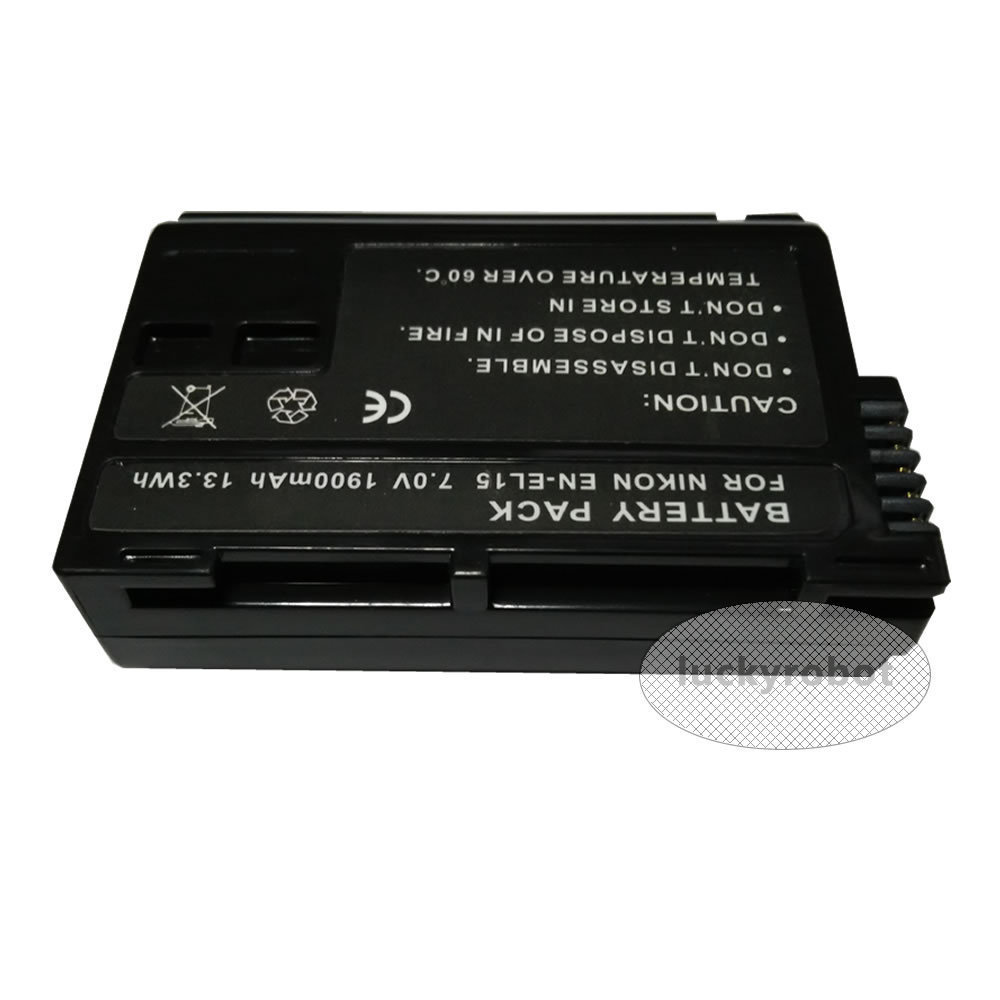 EN-EL15 Battery for Nikon D7500 D7200 D7100 D7000 D810 D750 D610