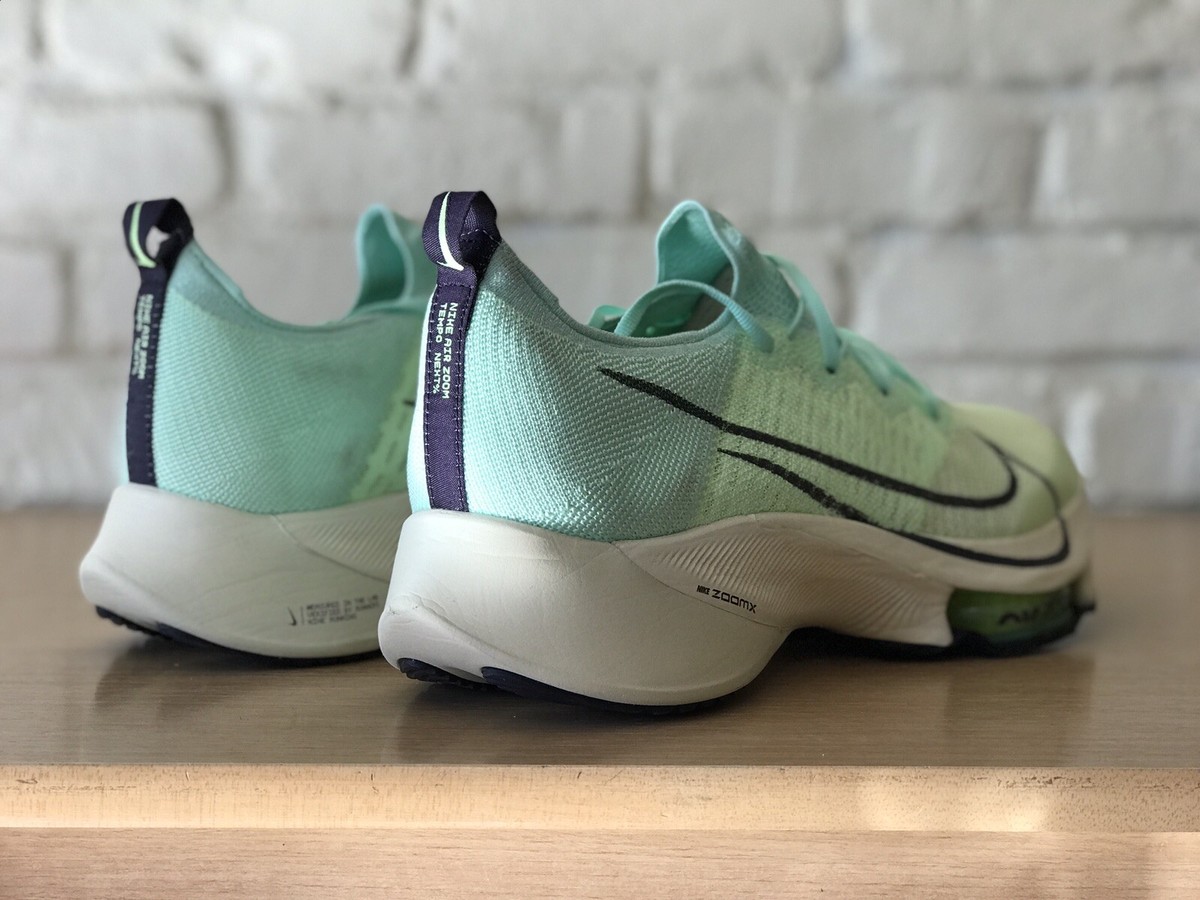 Nike Air Zoom Tempo NEXT% FK Flyknit Barely Volt Mint Foam CI9923