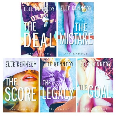 Off-Campus Series Books 1-5 Collection Set by Elle Kennedy Deal