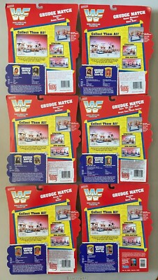 WWF Grudge Match Mini Wrestling Figures Hart Austin Undertaker