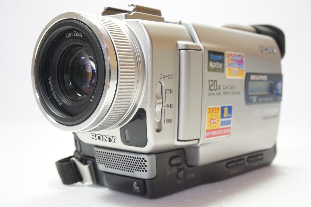 訳有り動作品 Mini DV ソニービデオカメラ SONY DCR-TRV20 SONY