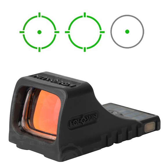 Holosun SCS-M-GR SCS MRS Green Solar Reflex Optic Sight Glock MOS