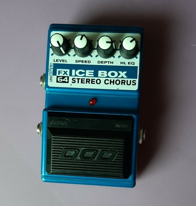 Vintage DOD FX 64 Ice Box Chorus Guitar Bass Effect Pedal | eBay