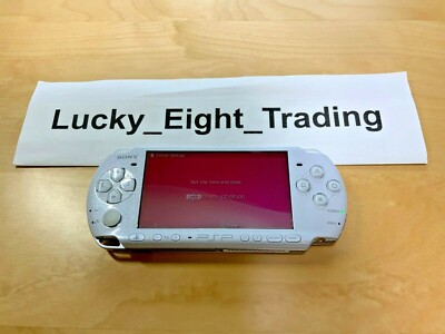 PSP 3000 Pearl White PW Console only No Battery [H] | eBay