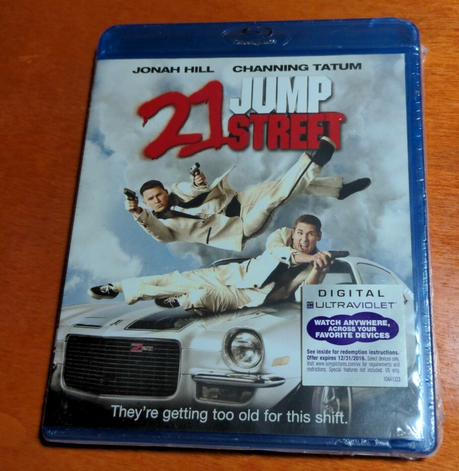 21 Jump Street Blu-ray Jonah Hill Channing Tatum Brie Larson Dave