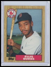 Ellis Burks #14T Prices [Rookie] | 1987 Topps Traded | Baseball Cards