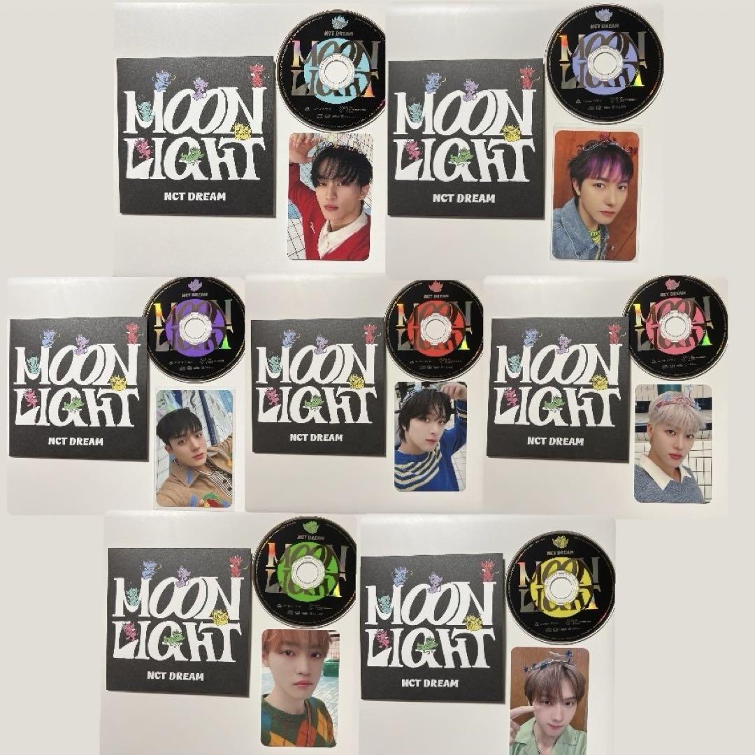 NCT DREAM JAPAN 2nd SINGLE Moonlight 8cm ver. CD PHOTO CARD