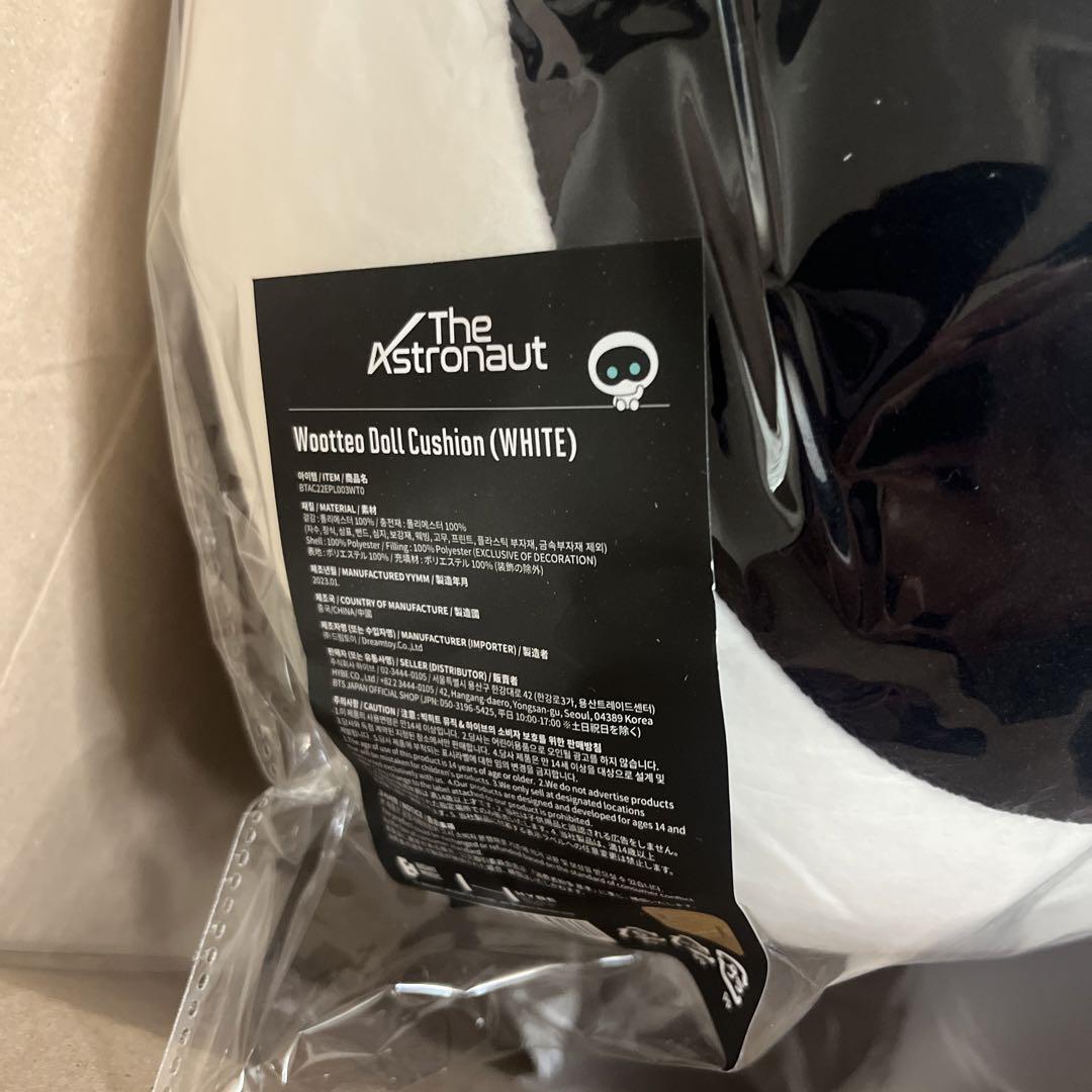 BTS JIN The Astronaut WOOTTEO Doll Cushion White Ver H36cm 2024 | eBay