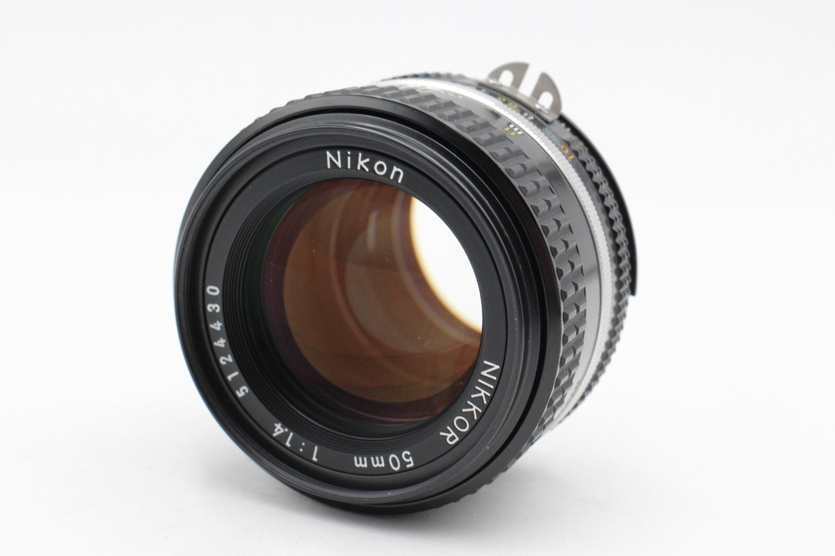 N MINT ] Nikon Ai-s Ais Nikkor 50mm f1.4 Manual Focus Lens Japan