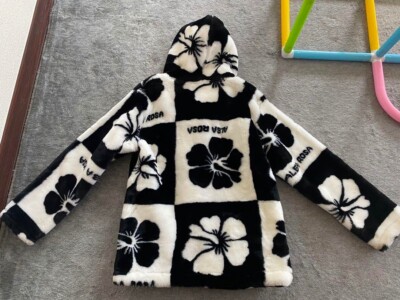 Alba Rosa Blanket Coat Hibiscus Foodie Free Size | eBay