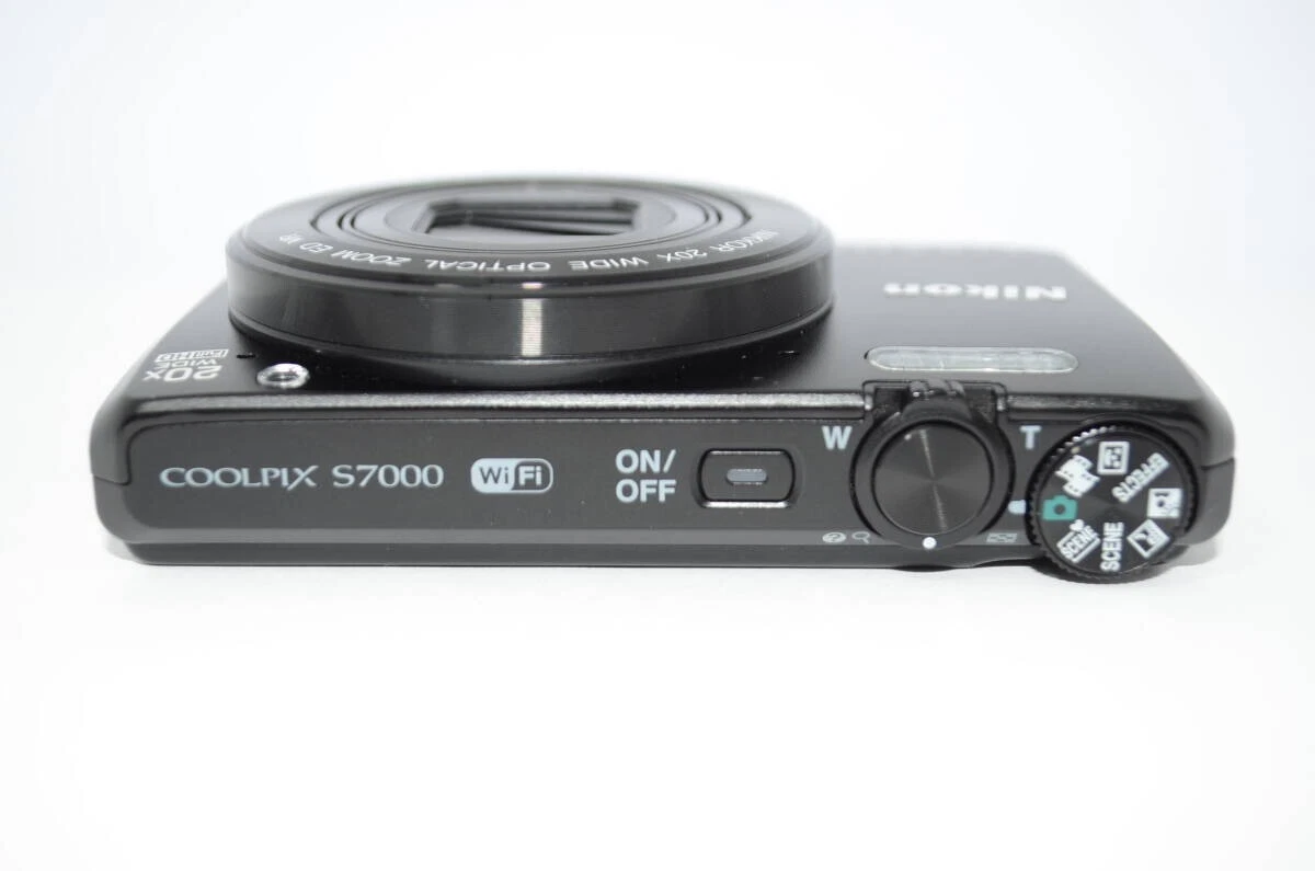 Nikon COOLPIX S7000 16.0MP Vintage Compact Digital Camera 20X Zoom