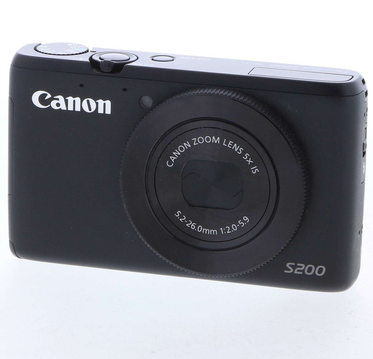 Canon PowerShot S200 compact digital camera *Black *made in Japan