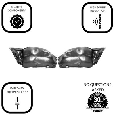 Set of 2 Fender Liners for Infiniti G25/G35/G37 2007-2012