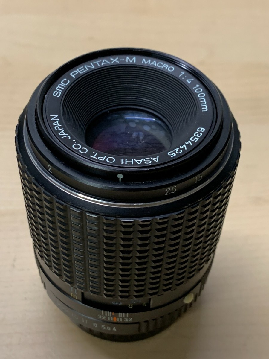 SMC Pentax-M Macro 100mm f/4 Telephoto lens for K Mount **PLEASE