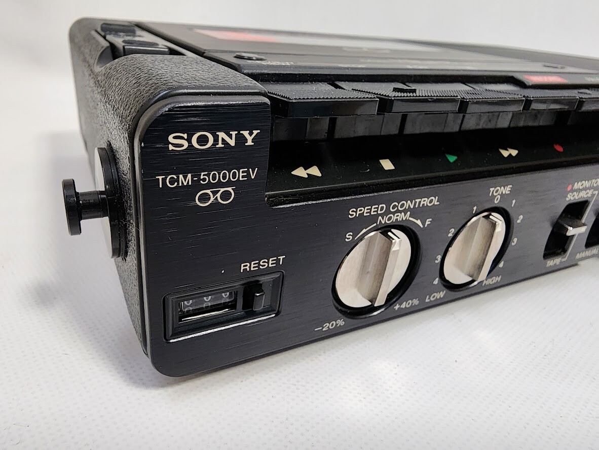 Sony TCM-5000EV Cassette Recorder Portable Player Audio working | eBay