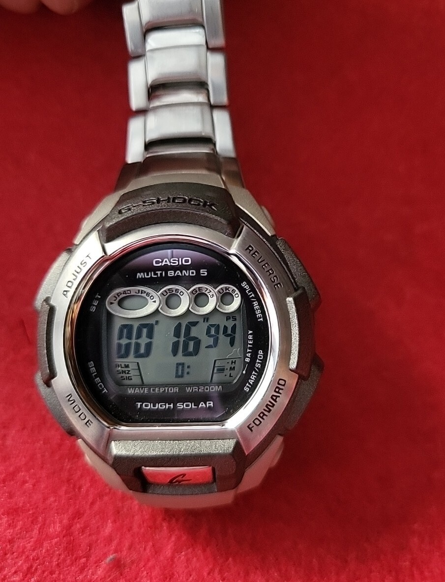 Men' CASIO G-SHOCK GW-8100 MULTI-BAND 5 SOLAR TOUGH | eBay