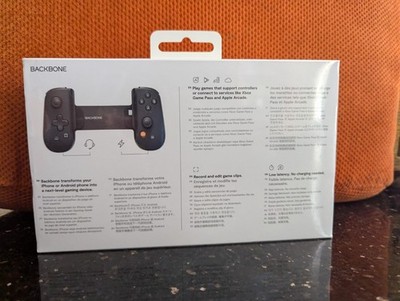 Backbone One 2nd Gen BB-51-P-BR For iPhone 15/16 & Android W/USB C