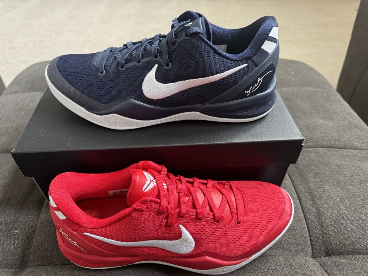 Nike Kobe 8 Protro University Red / Collegiate navy Size 10 NEW